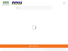 Tablet Screenshot of nowfoods.com.pl